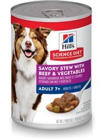 SCIENCE DIET SCIENCE DIET CHIEN NOURRITURE HUMIDE SENIOR BOEUF 370G