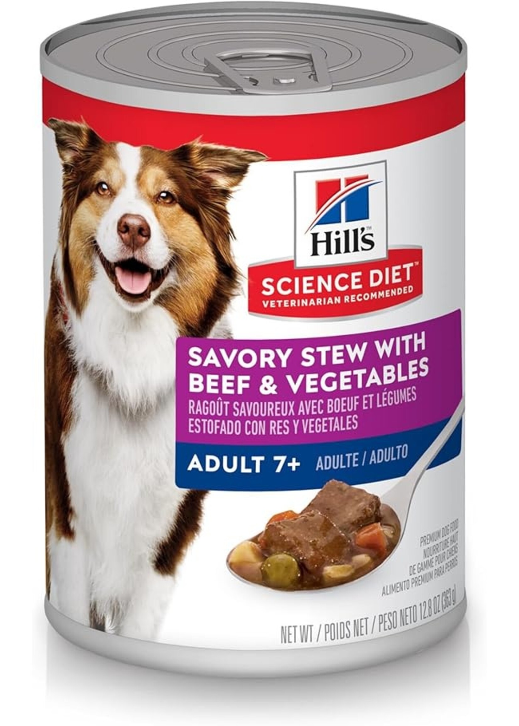 SCIENCE DIET SCIENCE DIET CHIEN NOURRITURE HUMIDE SENIOR BOEUF 370G