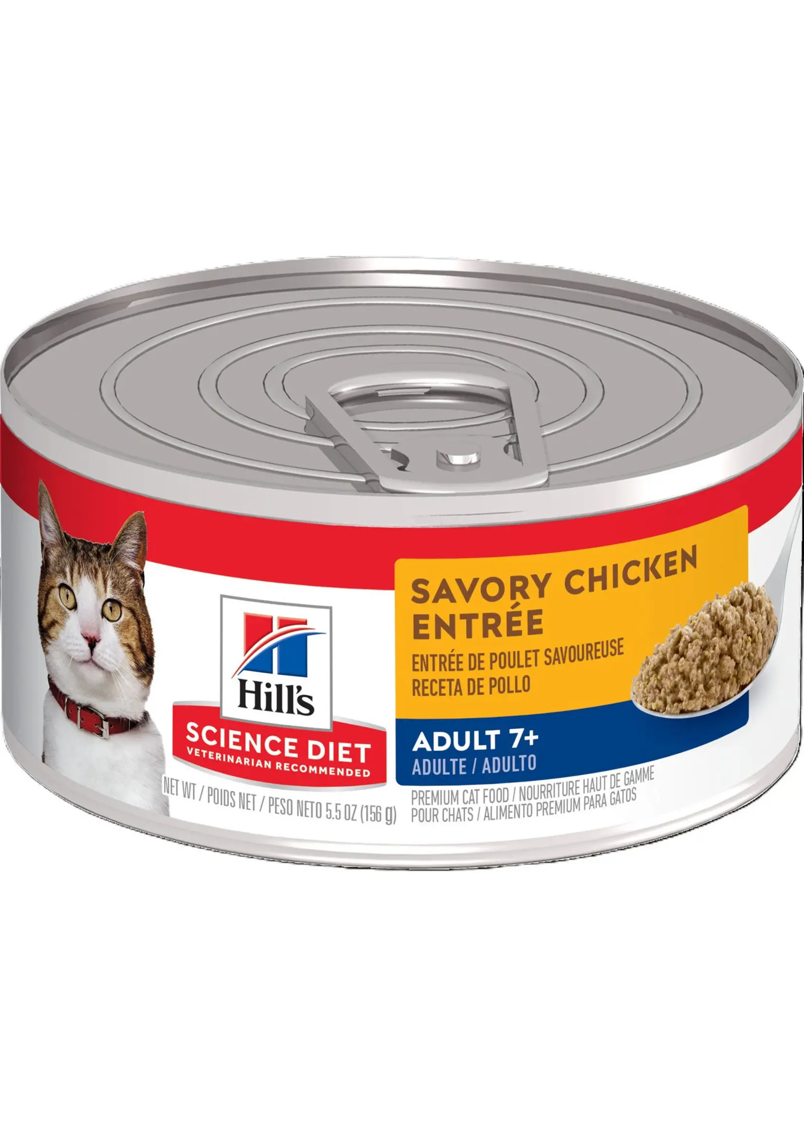 SCIENCE DIET SCIENCE DIET NOURRITURE HUMIDE CHAT ADULTE 7+ POULET 156G