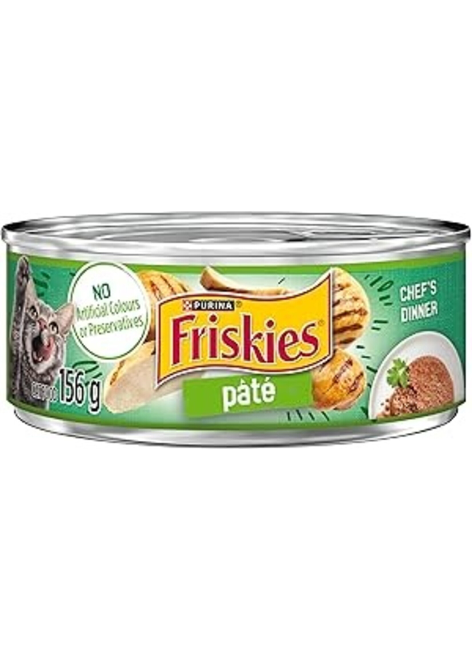FRISKIES FRISKIES NOURRITURE HUMIDE PATE DU CHEF 156G