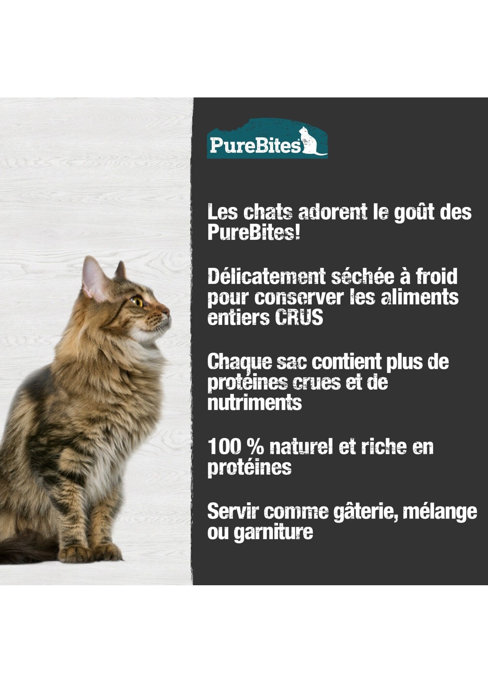 PUREBITES PUREBITES GATERIE POUR CHAT MÉNE