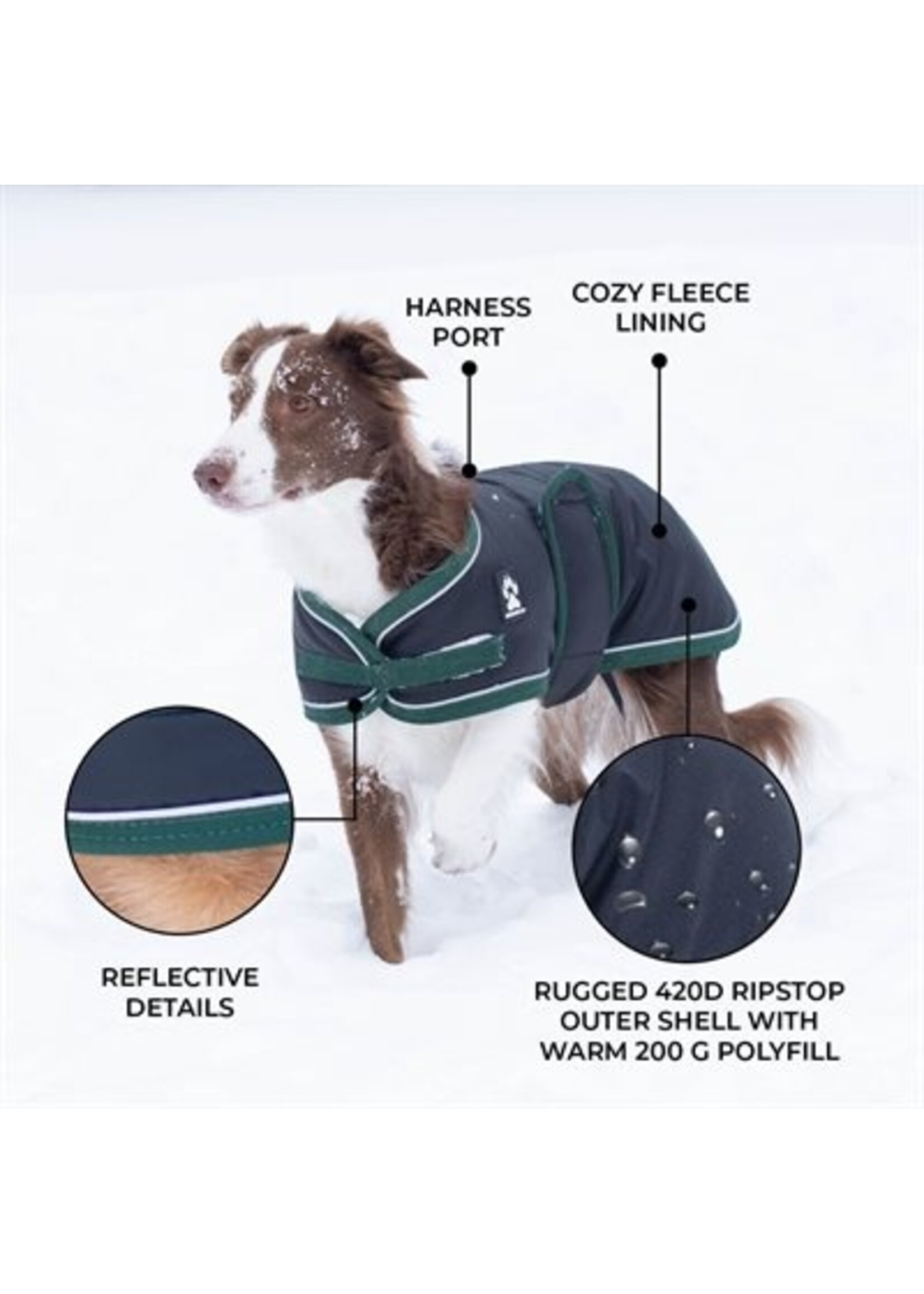 SHEDROW K9 MANTEAU POUR CHIEN VAIL Disc.