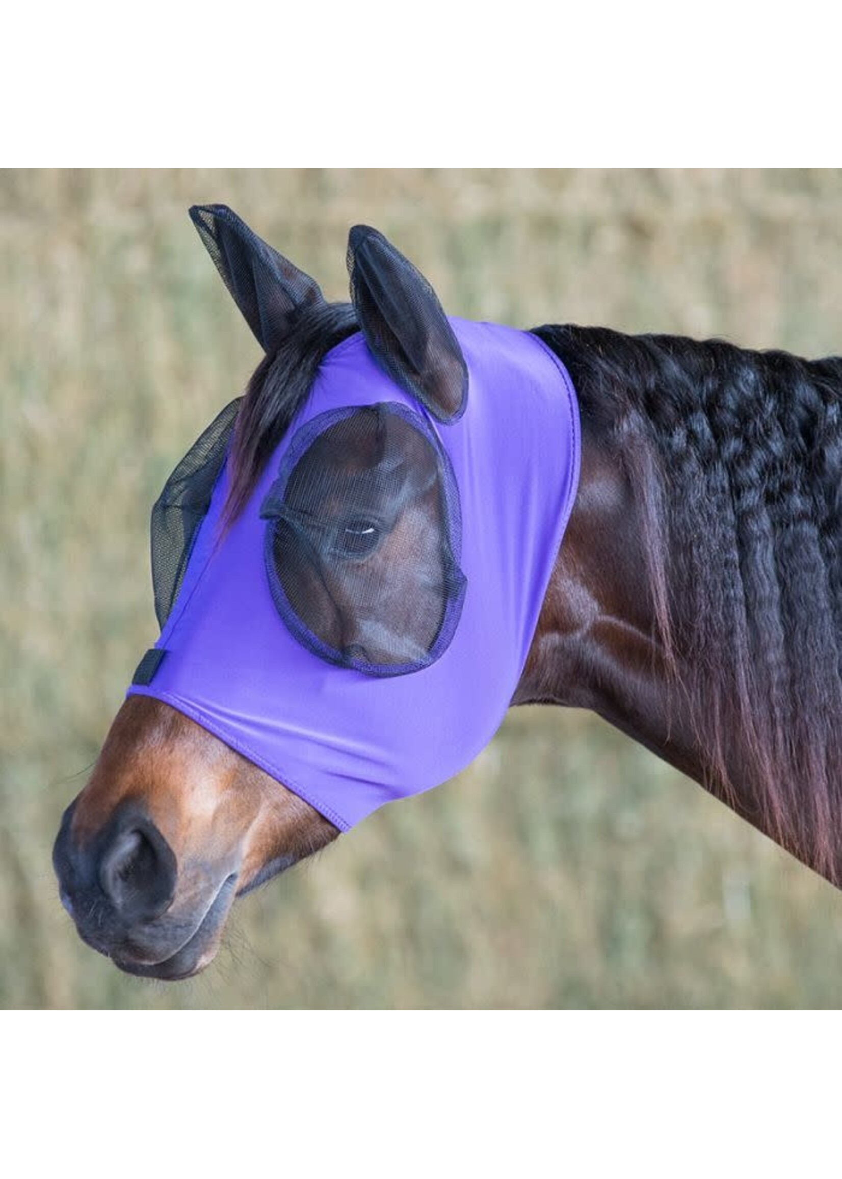 MASQUE ANTI-MOUCHES EN LYCRA CANADIAN HORSEWEAR WITH ZIPPER & FORELOCK HOLE
