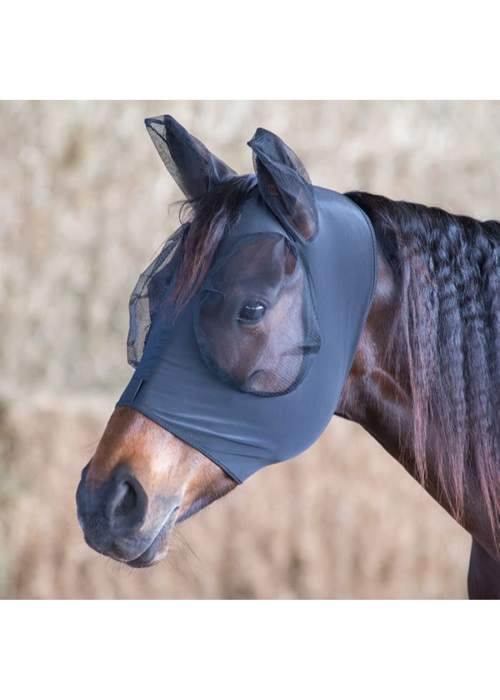 MASQUE ANTI-MOUCHES EN LYCRA CANADIAN HORSEWEAR WITH ZIPPER & FORELOCK HOLE