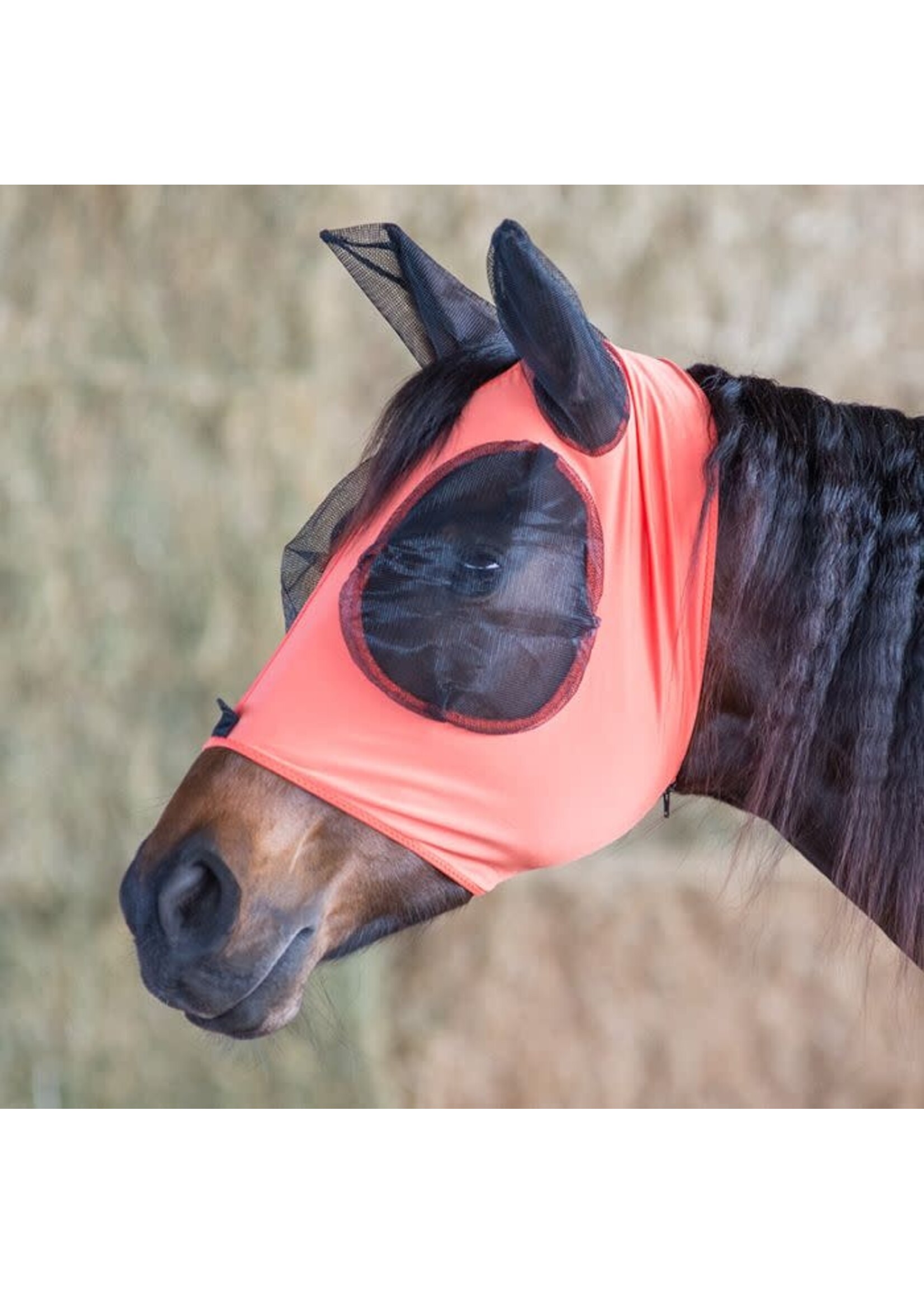 MASQUE ANTI-MOUCHES EN LYCRA CANADIAN HORSEWEAR WITH ZIPPER & FORELOCK HOLE