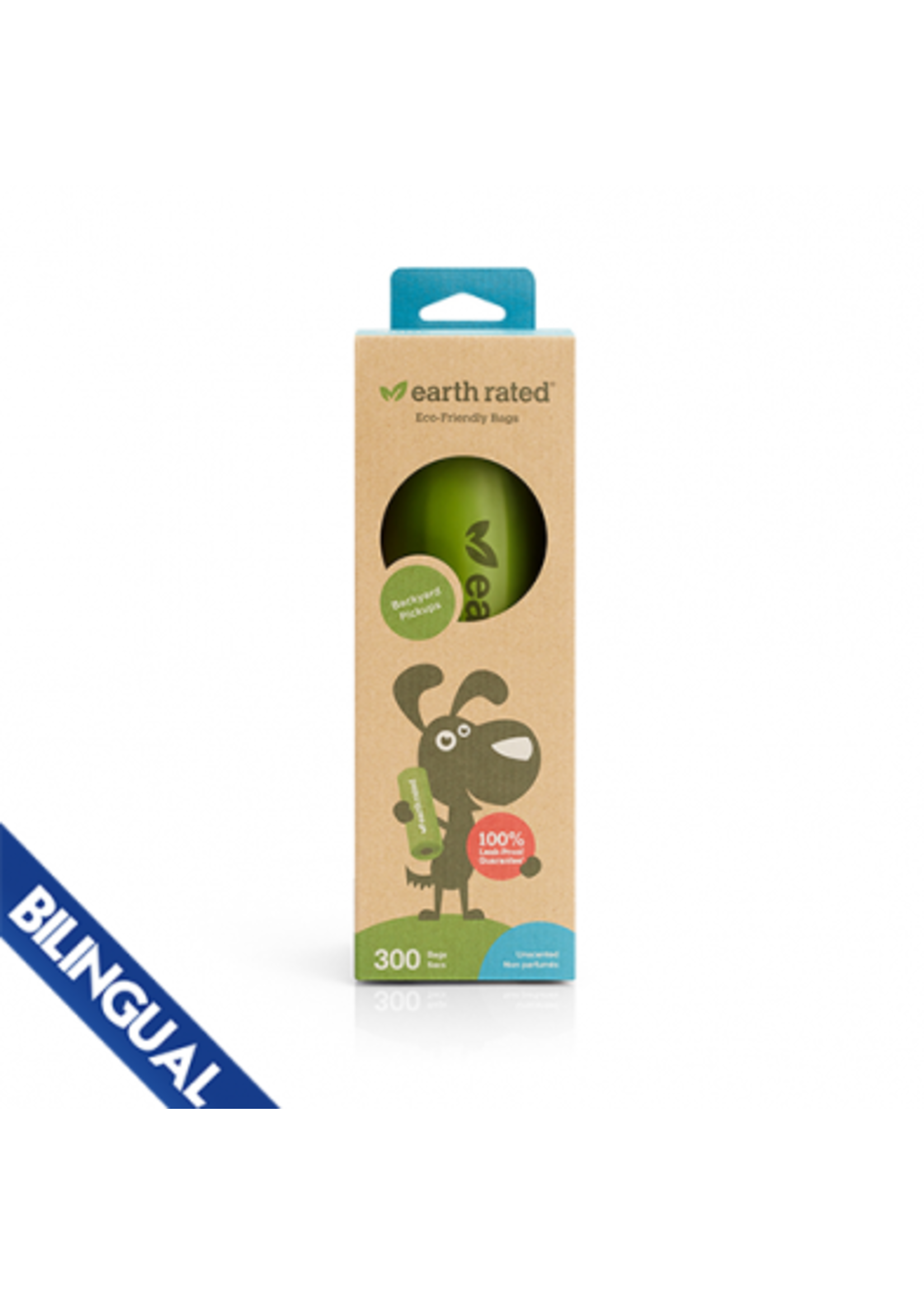 EARTH RATED EARTH RATED 21 ROULEAUX BIODEGRADABLE POIGNÉE 300