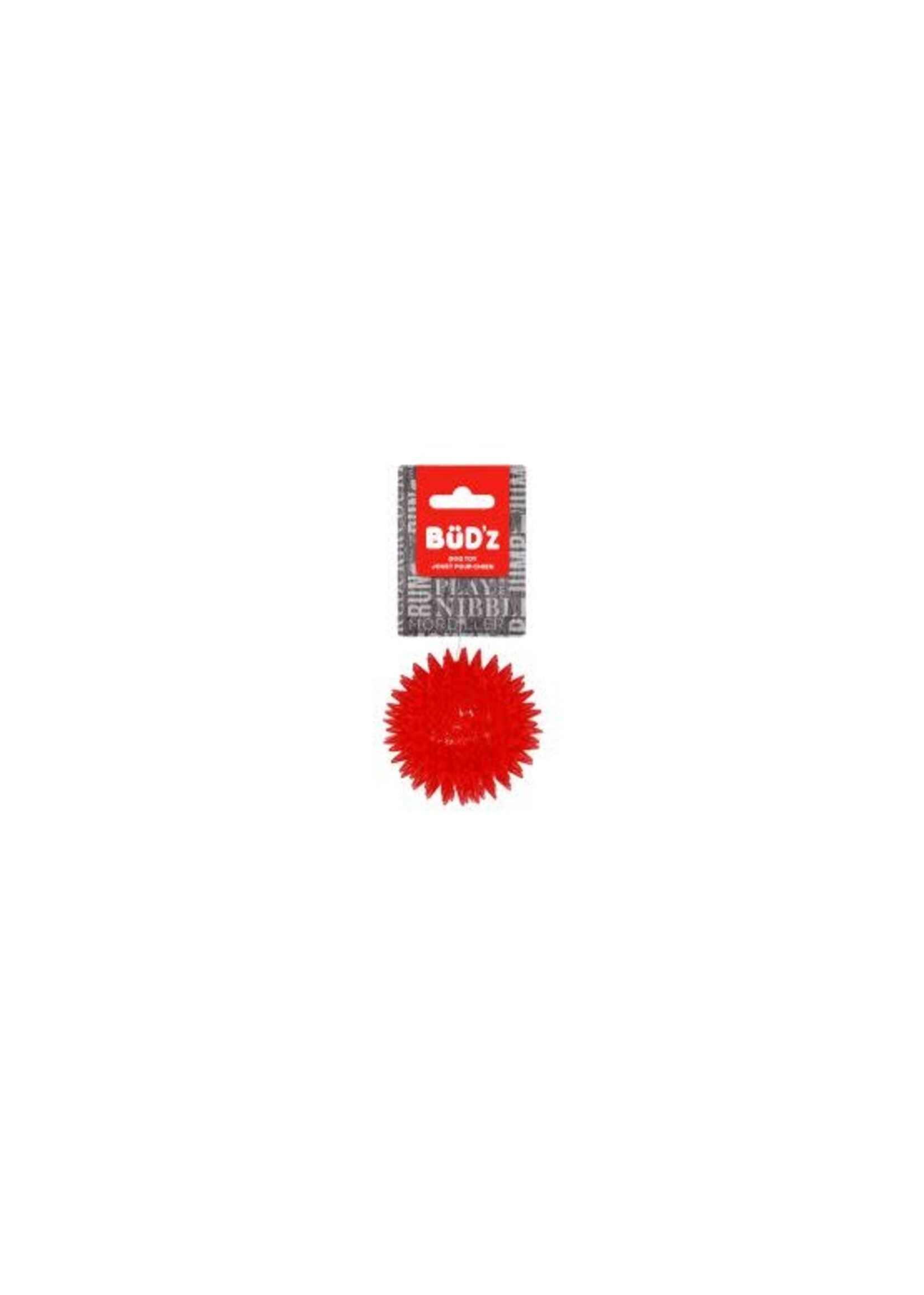 BUD'Z BUD'Z BALLE A POINTES ROUGE 6.3 CM