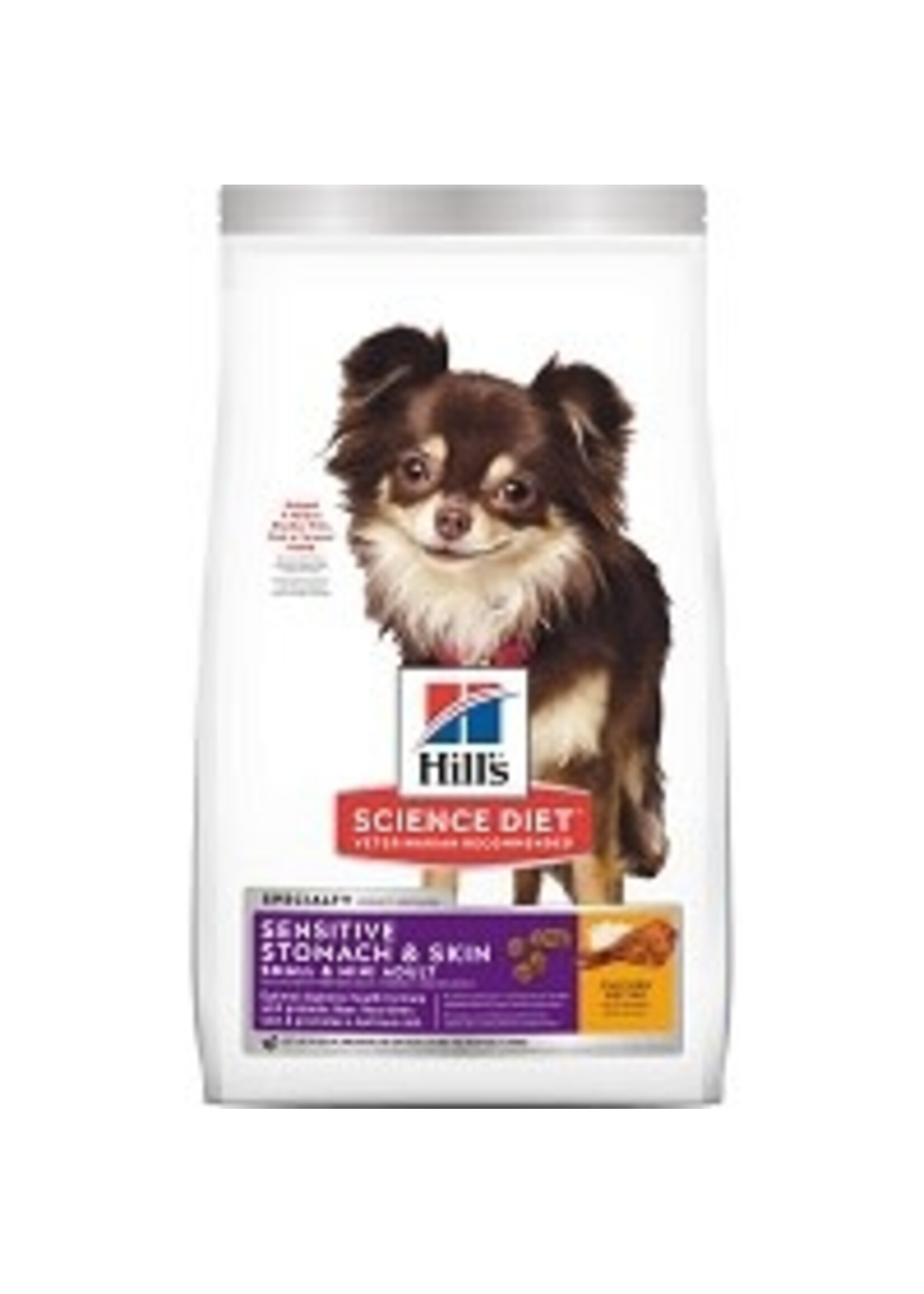 SCIENCE DIET SCIENCE DIET CHIEN PETITE RACE PEAU ET ESTOMAC SENSIBLE AU POULET 4 LB
