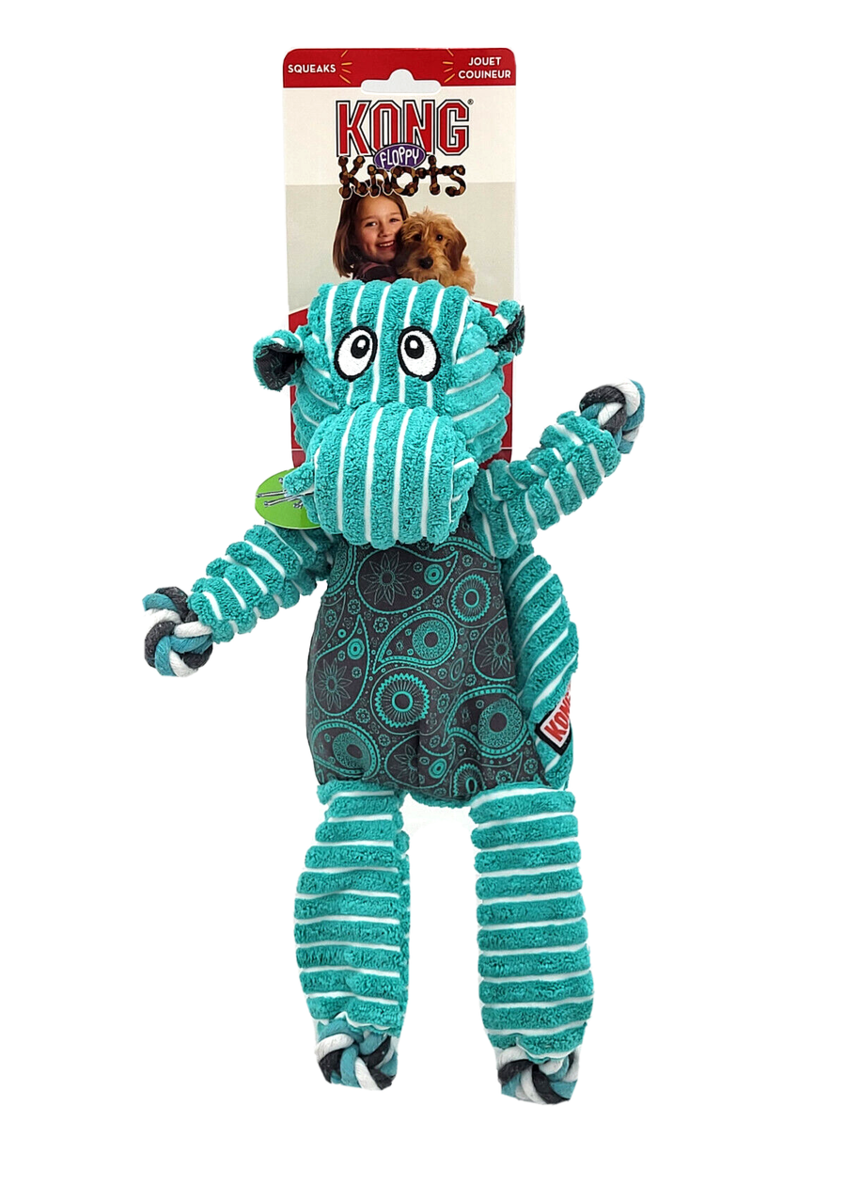 KONG KONG KONG FLOPPY KNOTS HIPPO