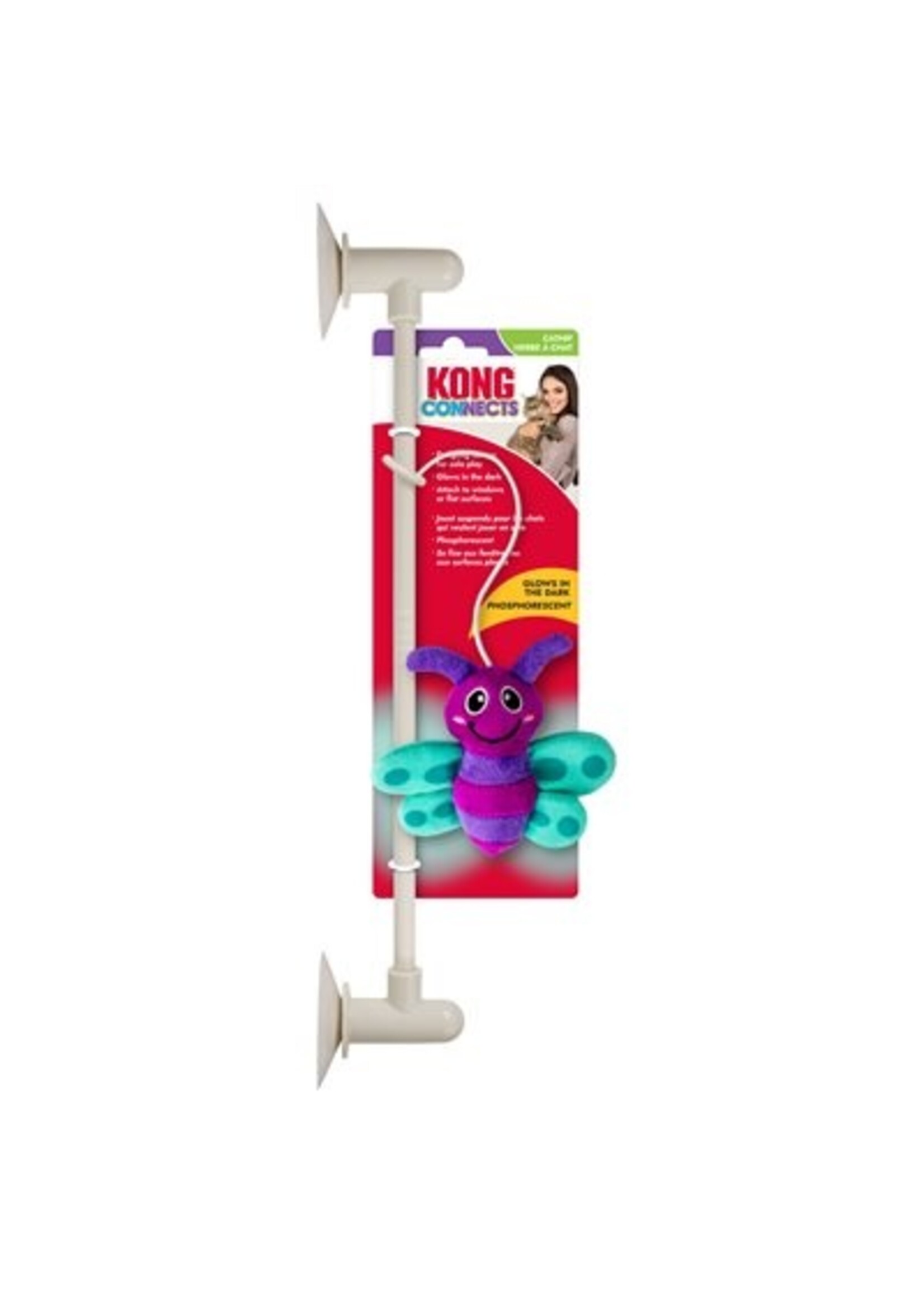 KONG KONG  POUR CHAT JOUET CONNECTS LUCIOLE