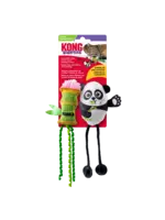 KONG KONG  POUR CHAT JOUET SCRATTLES PANDA PQT 2