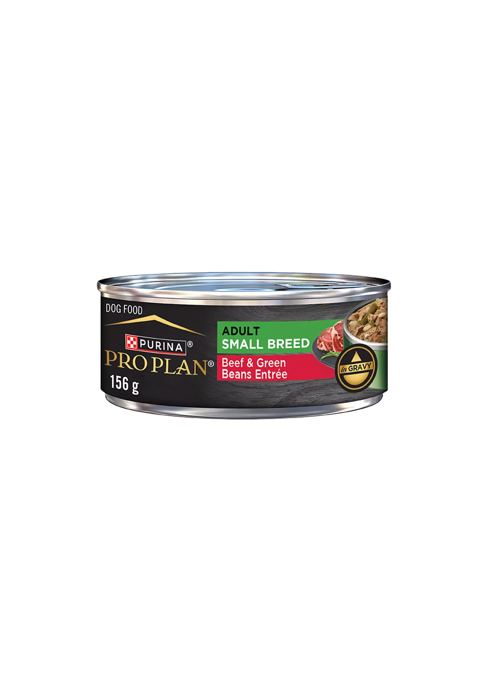 PRO PLAN PRO PLAN CHIEN HUMIDE PETITE RACE BOEUF ET HARICOT VERT 156G