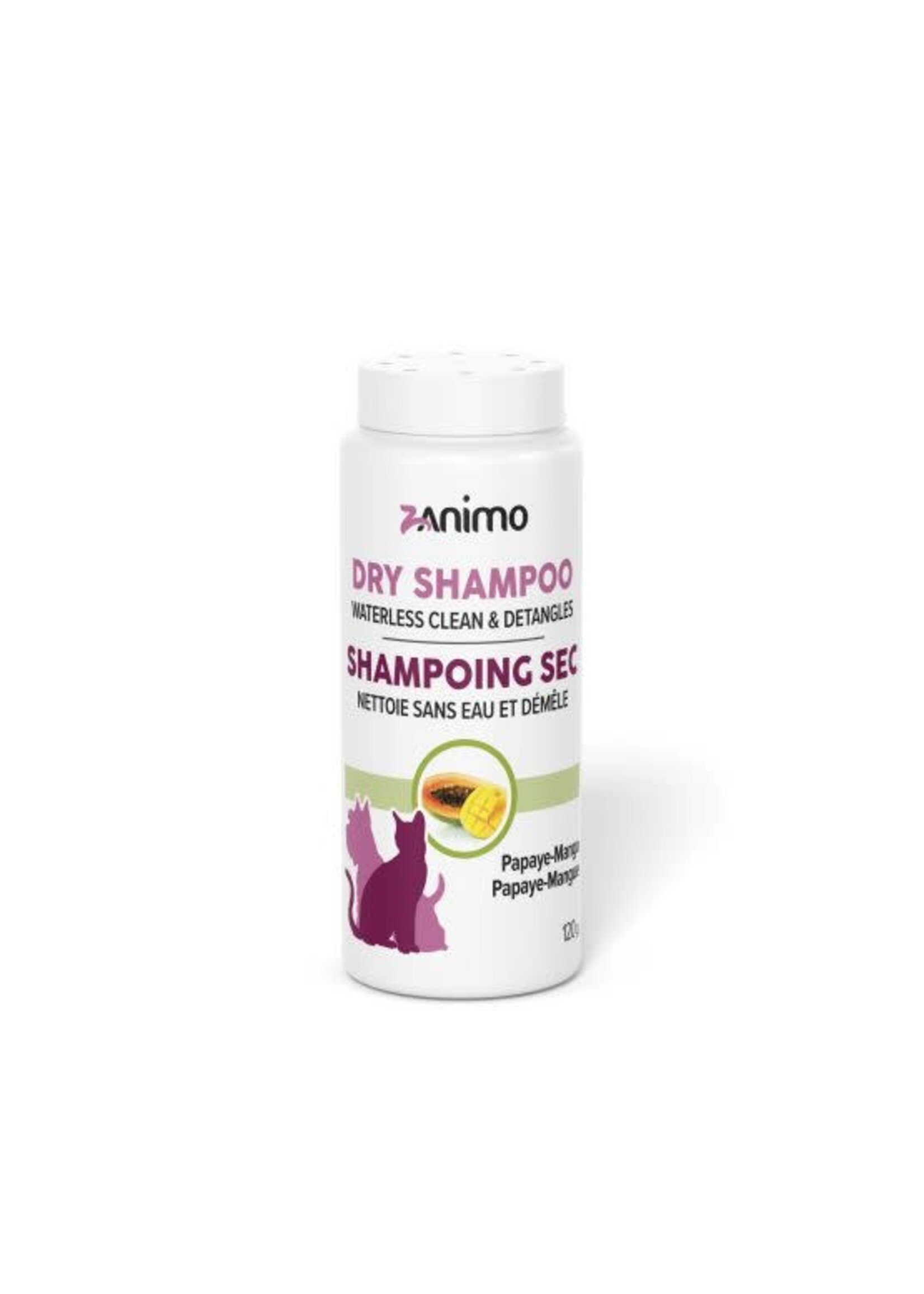 ZANIMO ZANIMO SHAMPOING SEC PAPAYE MANGUE 120G