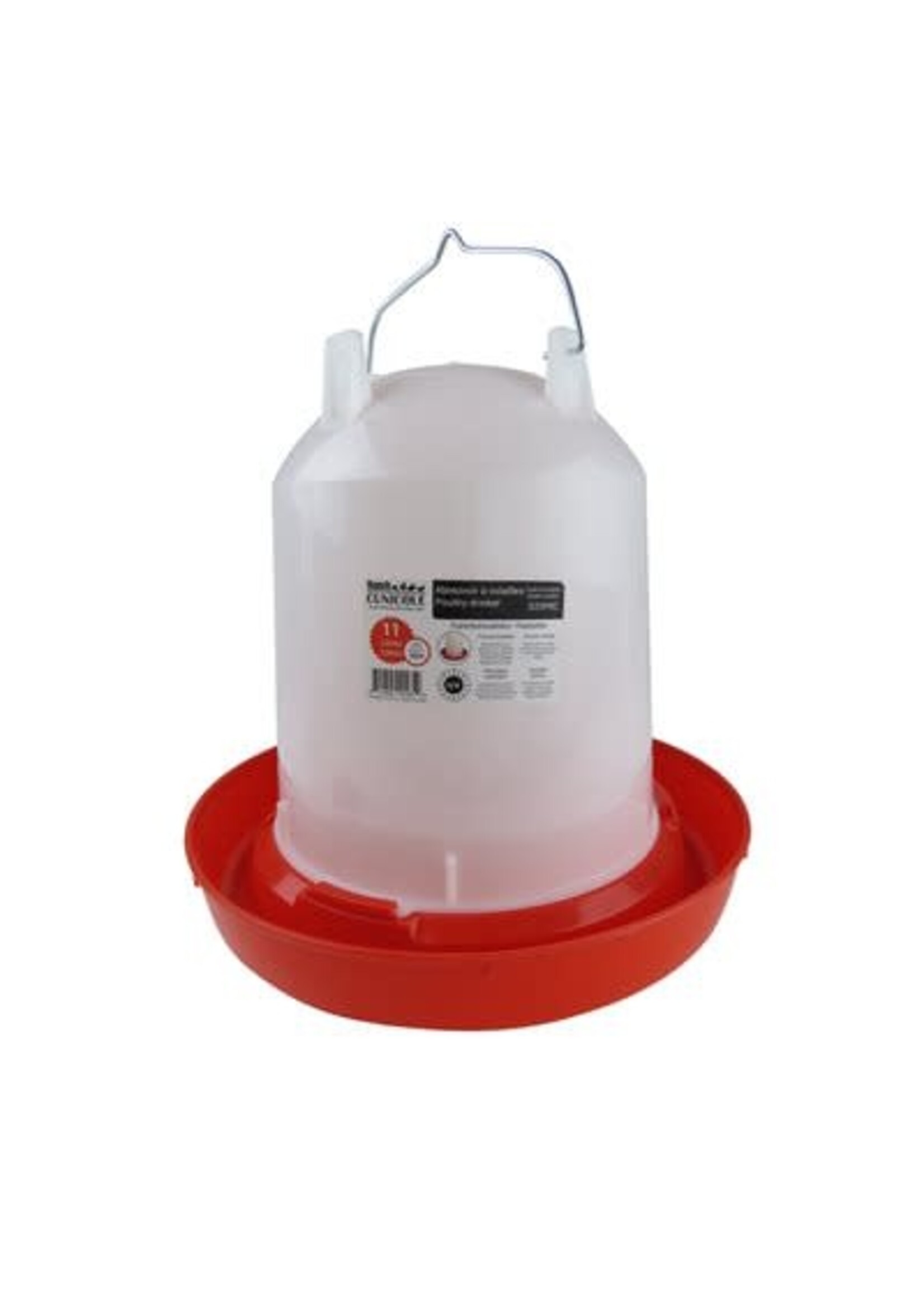 RANCH CUNICOLE ABREUVOIRE VOLAILLE PLASTIQUE 3 GALLONS