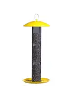 PERKY-PET PERKY PET MANGEOIRE MÉTAL CHARDON AVEC PLATEAU JAUNE CAP. 1.5LB