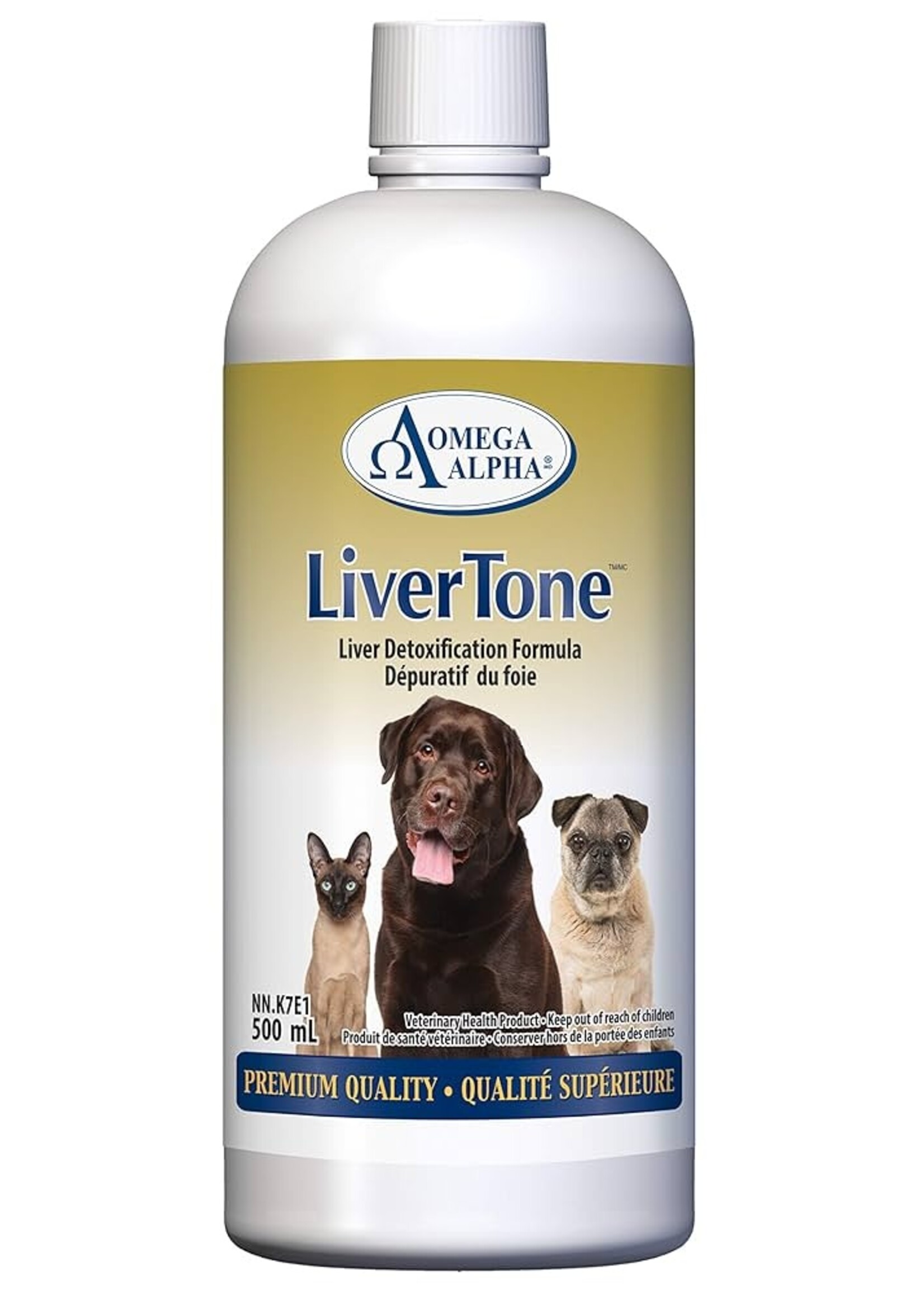 OMEGA ALPHA OMEGA ALPHA CHIEN /CHAT LIVER TONE