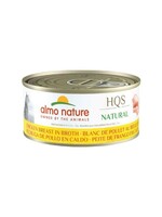 ALMO NATURE ALMO NATURE HQS COMPLETE CHAT- BLANC DE POULET AU BOUILLON 150G