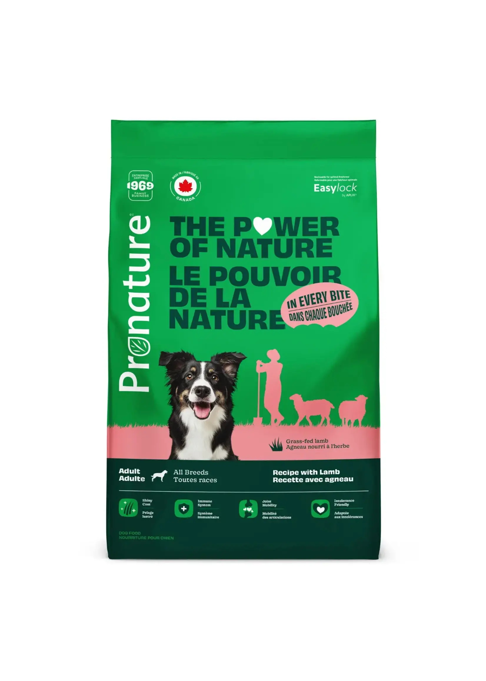 PRONATURE PRONATURE CHIEN RECETTE AVEC AGNEAU