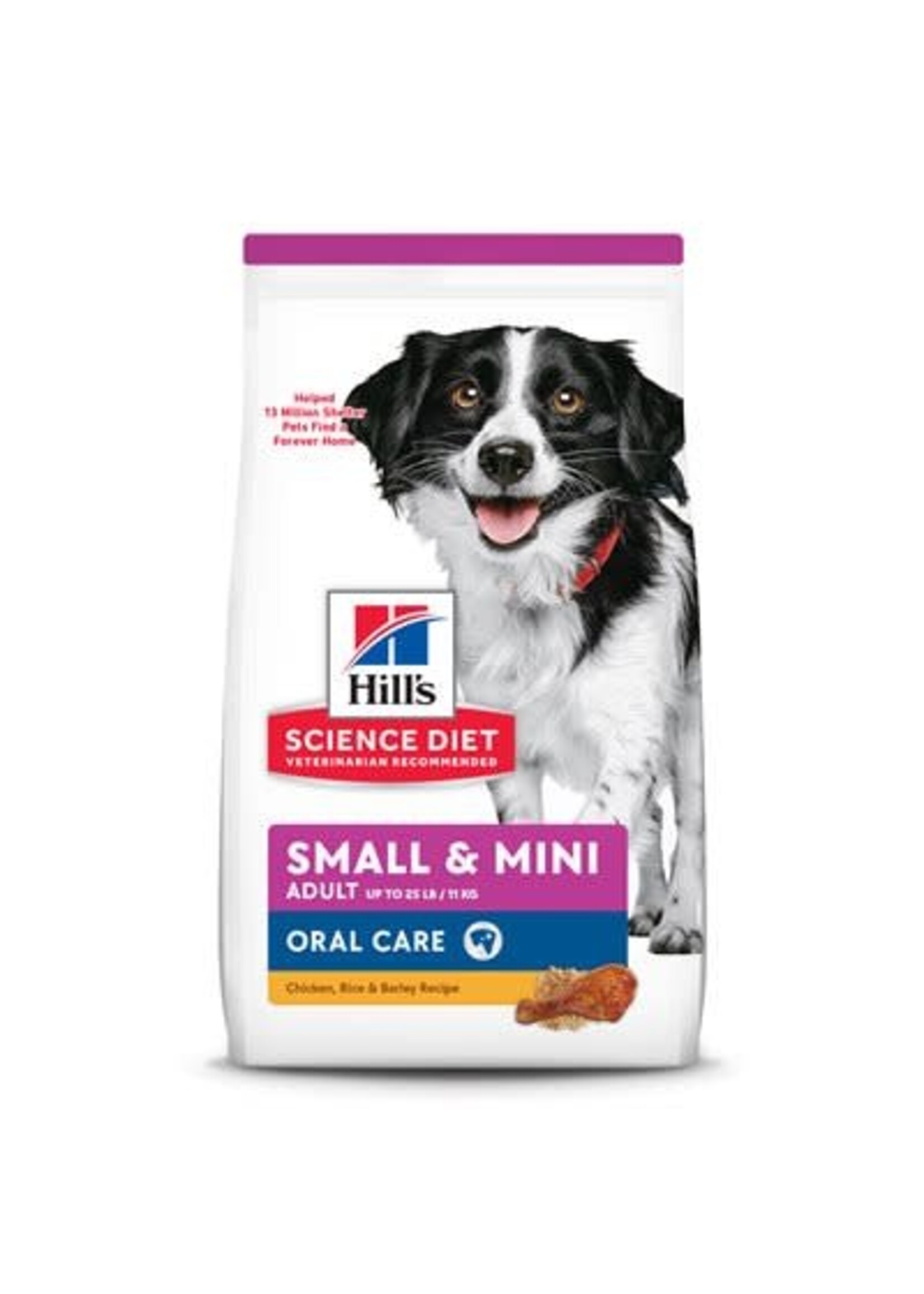 SCIENCE DIET SCIENCE DIET CHIEN PETITE RACE SOIN DENTAIRE AU POULET 12.5 LB