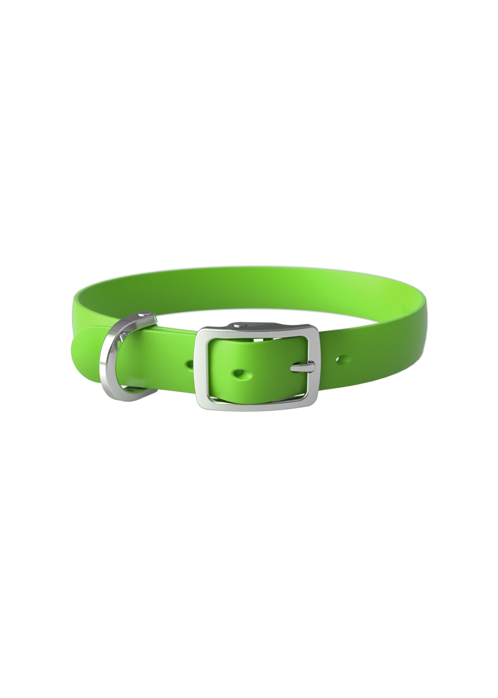 NUVUQ BOND CHIEN COLLIER ELASTOMERE SMALL VERT DISC.