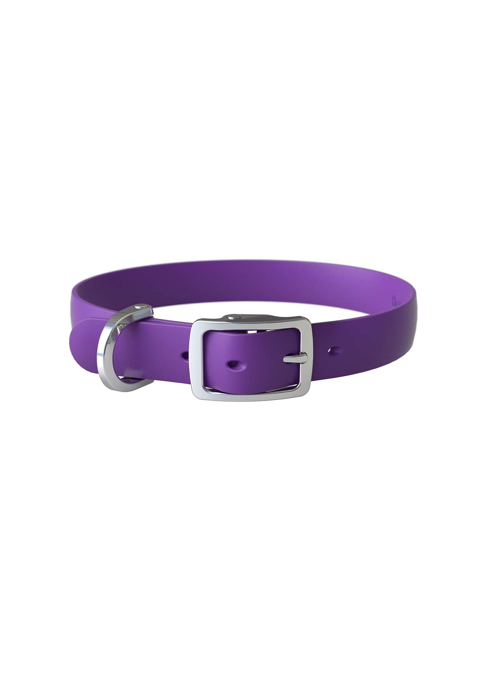 NUVUQ BOND CHIEN COLLIER ELASTOMERE X-SMALL MAUVE DISC.