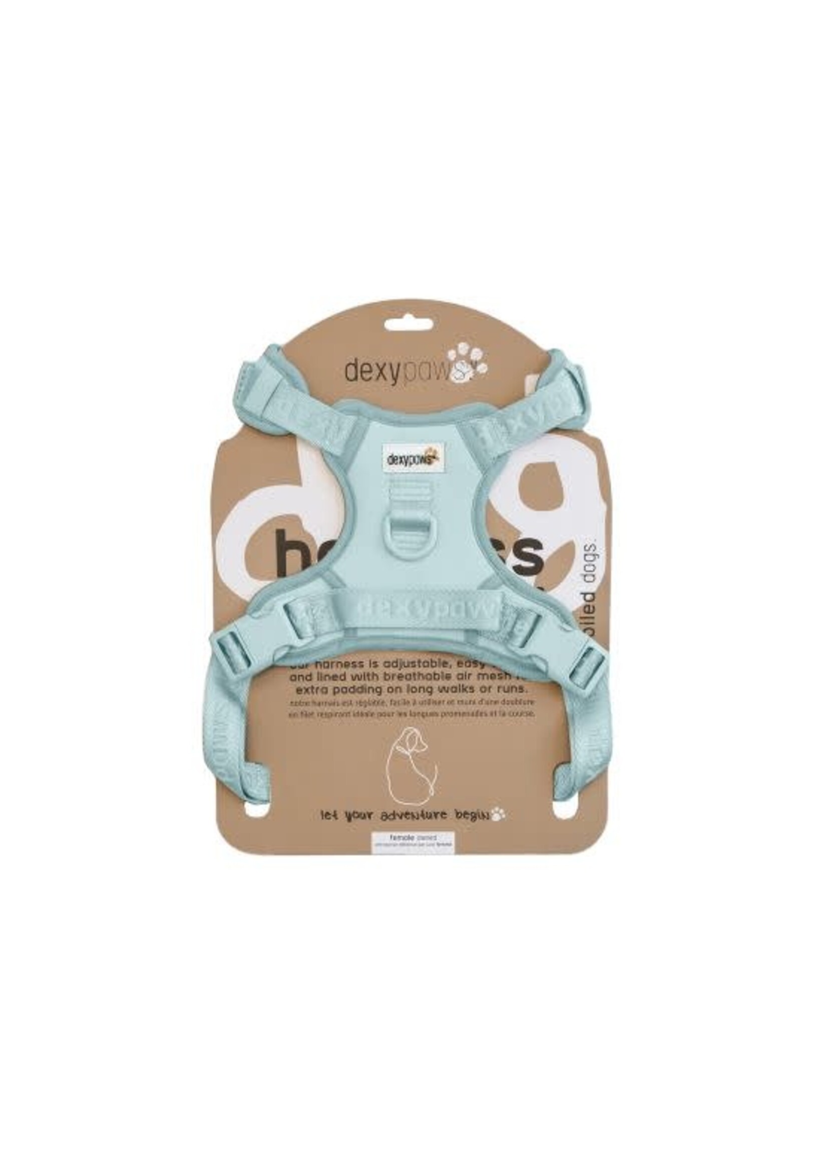 DEXYPAWS HARNAIS SANS TRACTION