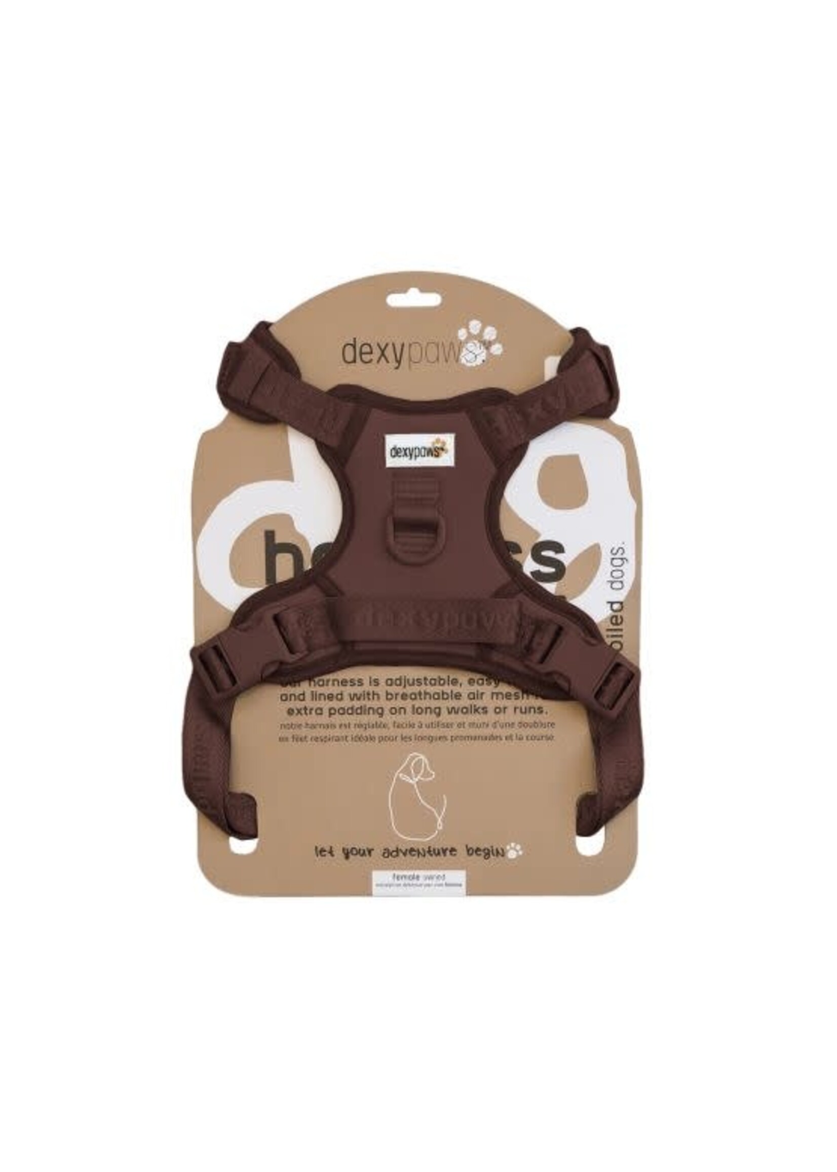 DEXYPAWS HARNAIS SANS TRACTION