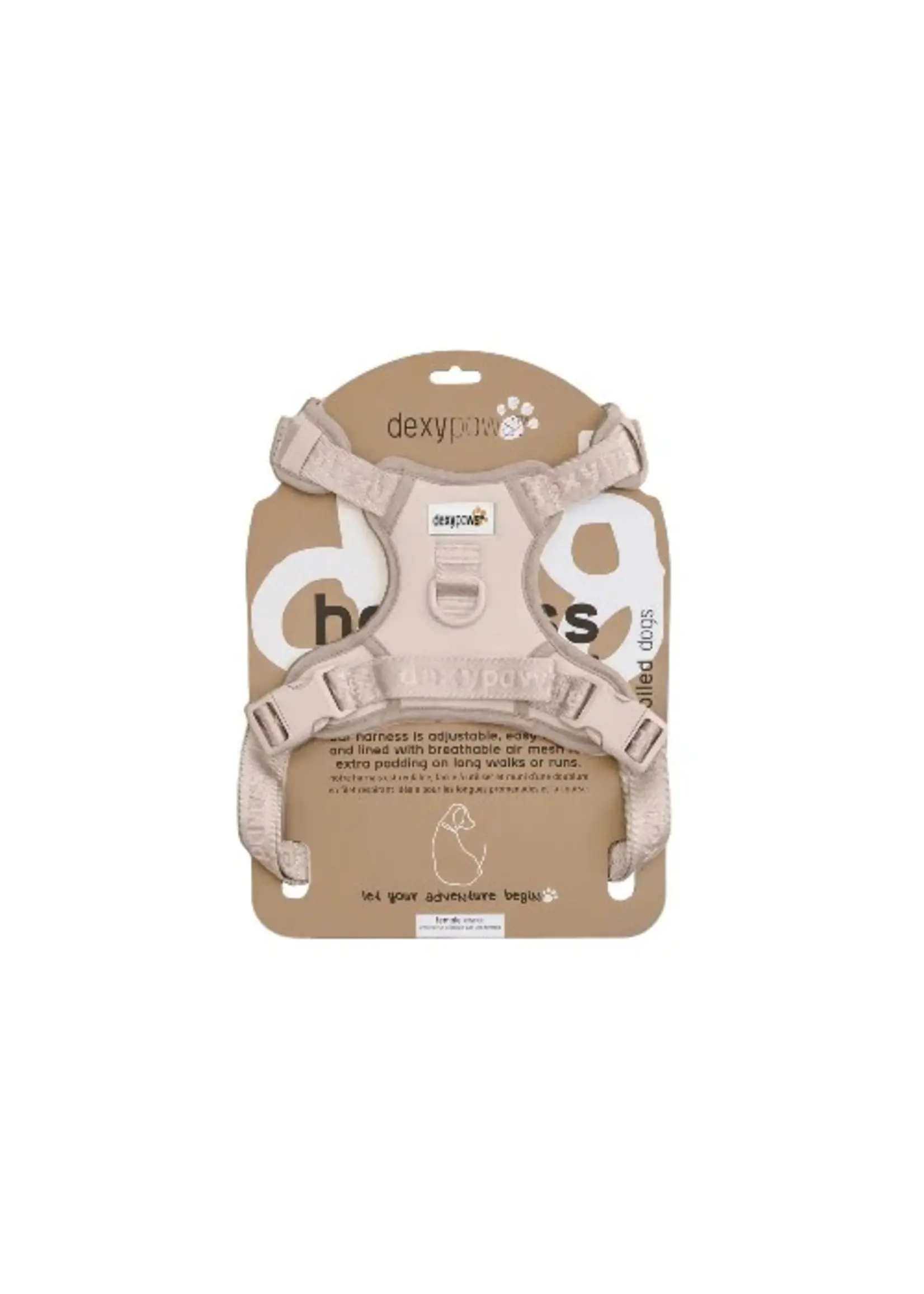 DEXYPAWS HARNAIS SANS TRACTION