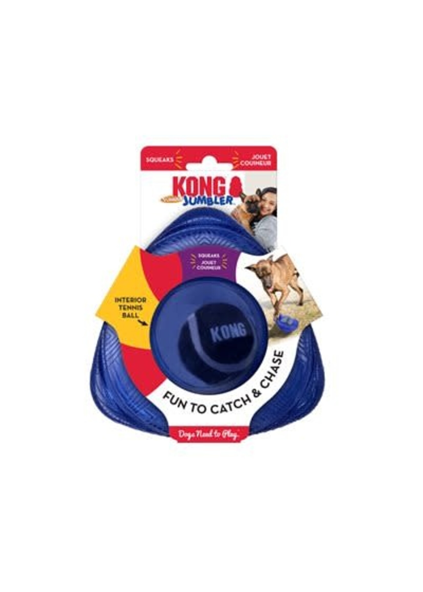 KONG KONG JOUET A RAPPORTER JUMBLER FLINGER PETIT