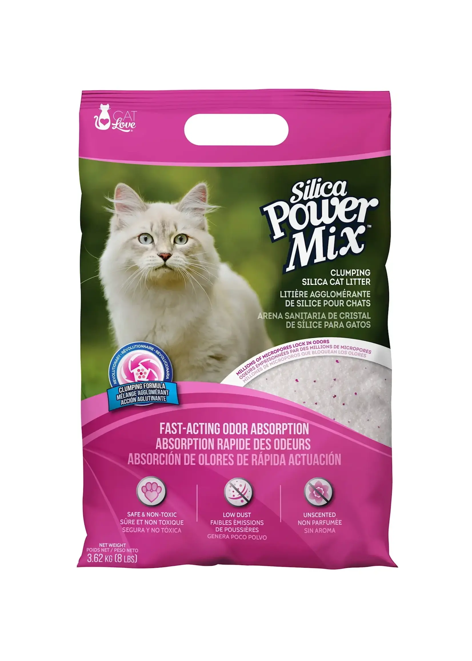 POWER MIX LITIERE SILICE 3.62 KG