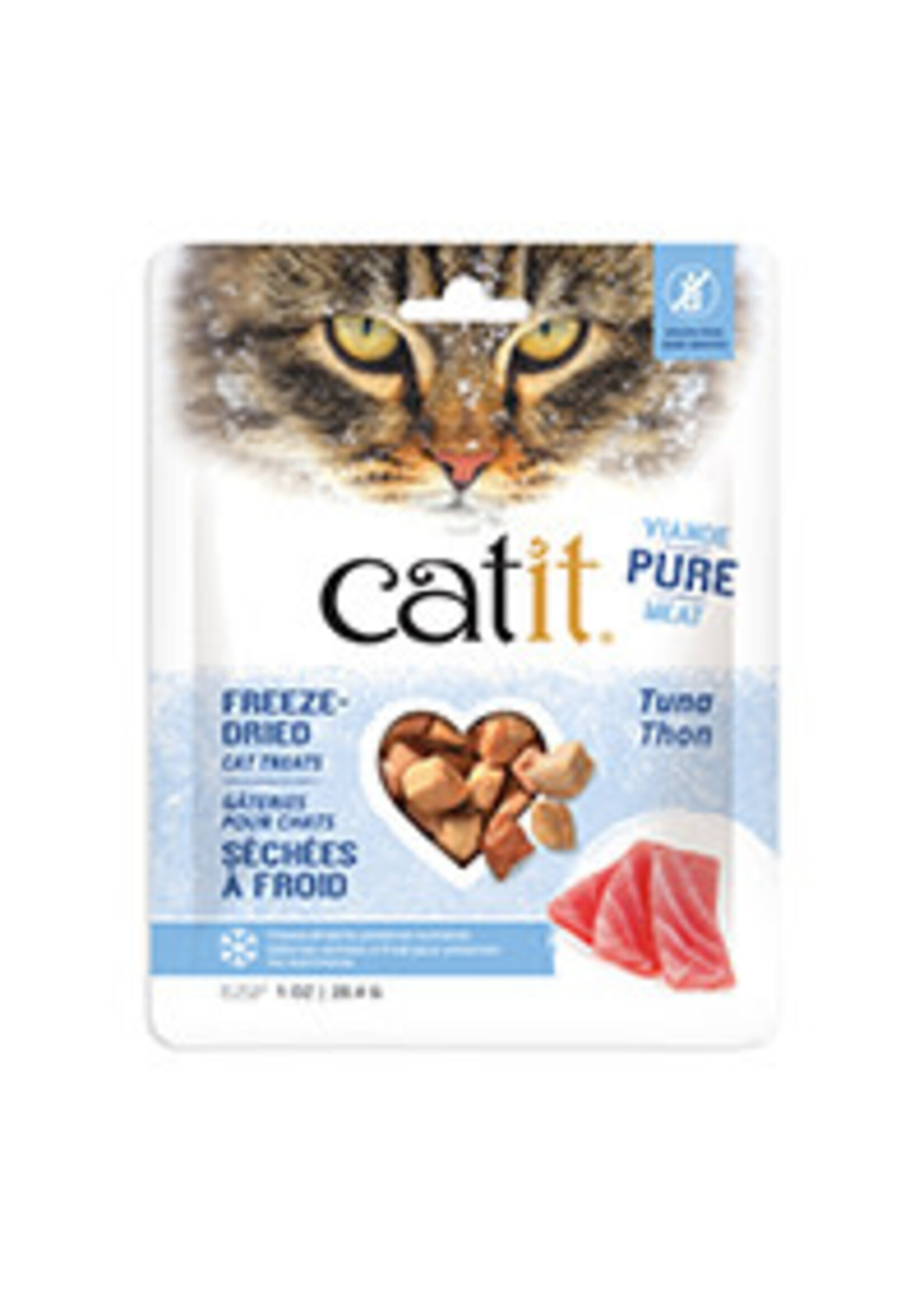 CATIT CATIT GATERIE SÉCHÉE A FROID AU THON 28.4 G