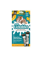 LIVING WORLD LIVING WORLD GATERIE POUR RONGEUR LICKABLE A LA PAPAYE 5 TUBES/10G