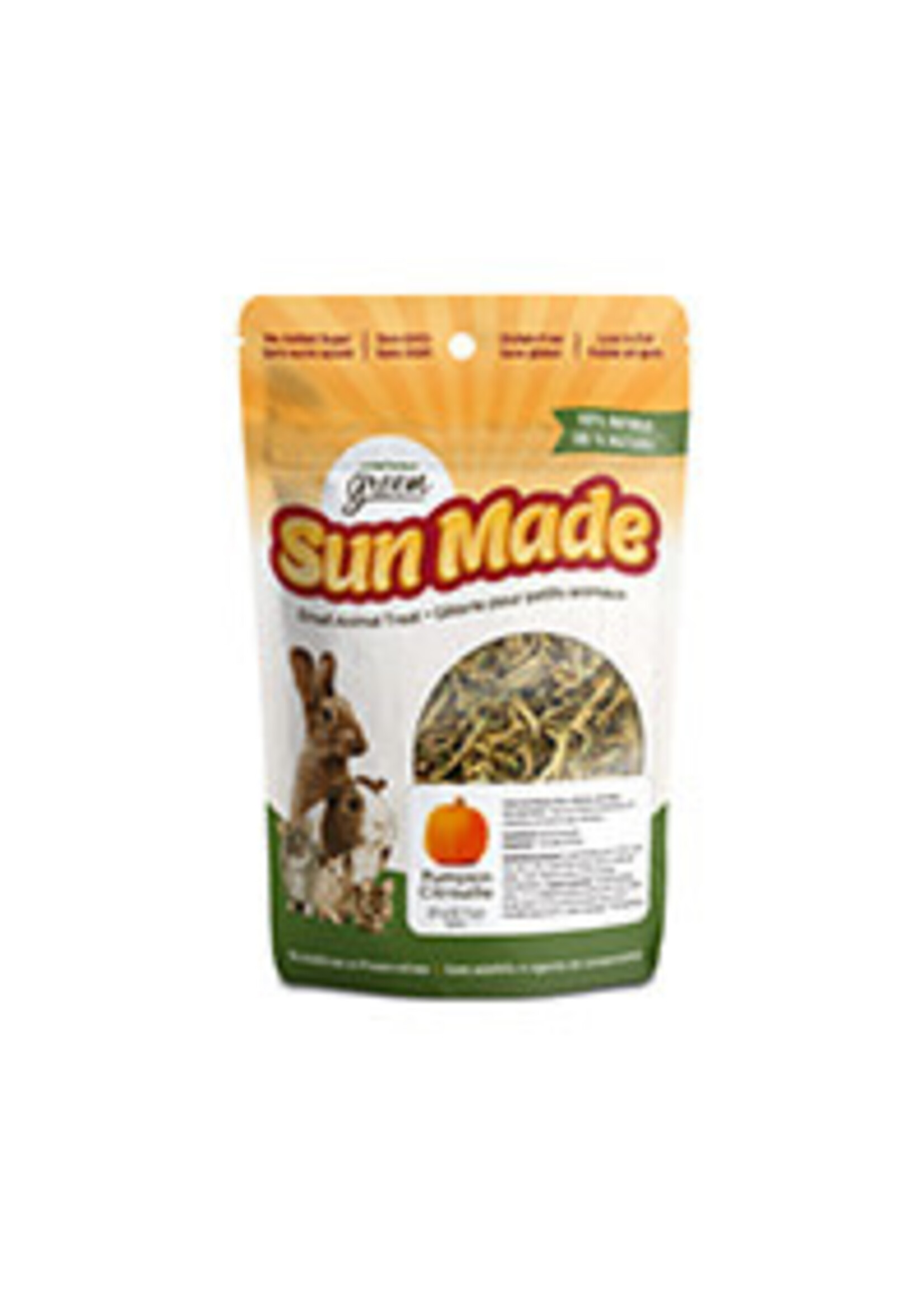LIVING WORLD LIVING WORLD GREEN GATERIES POUR RONGEUR SUN MADE CITROUILLE 20 G