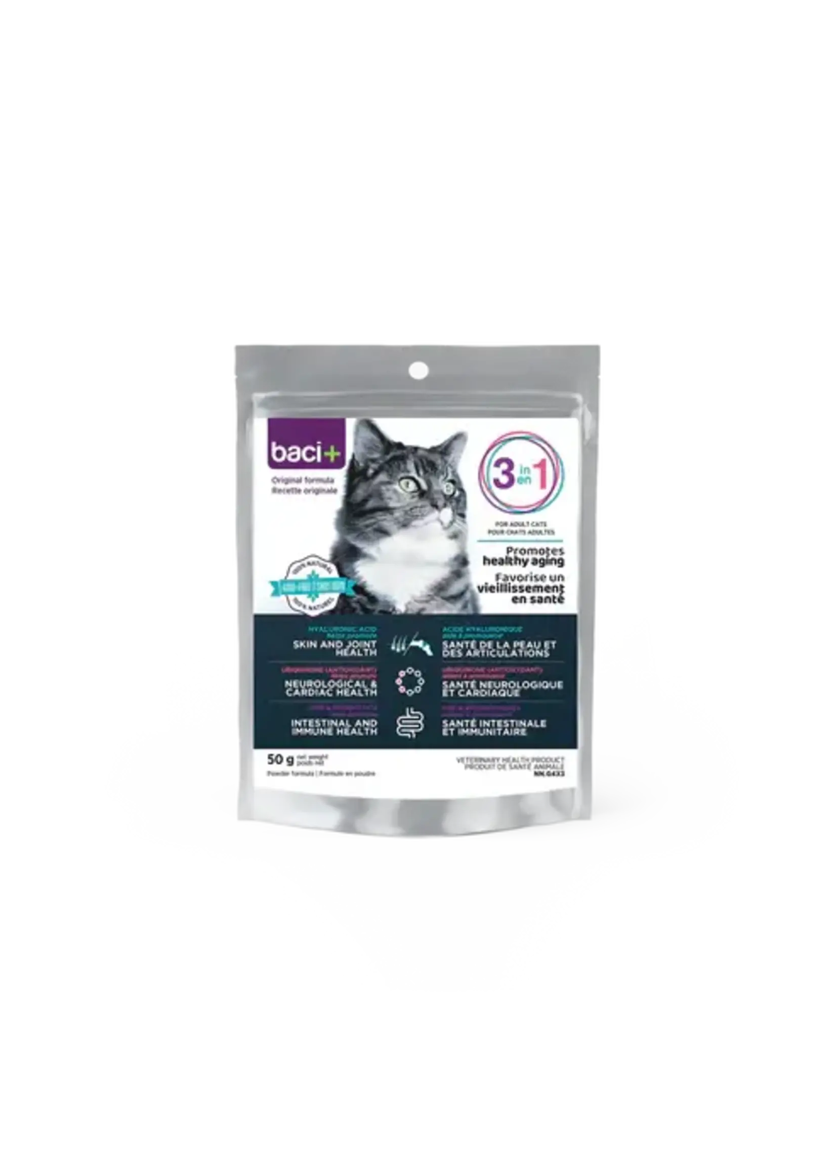 BACI BACI + SOLUTION 3 EN 1 POUR CHAT 50G