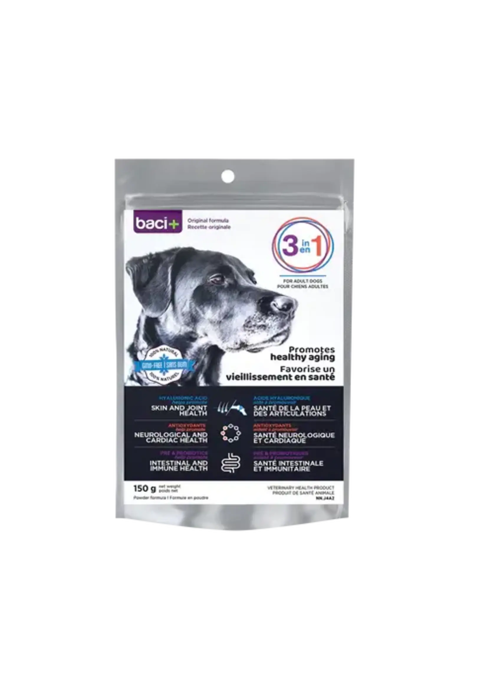BACI BACI + SOLUTION 3 EN 1 POUR CHIEN 60G