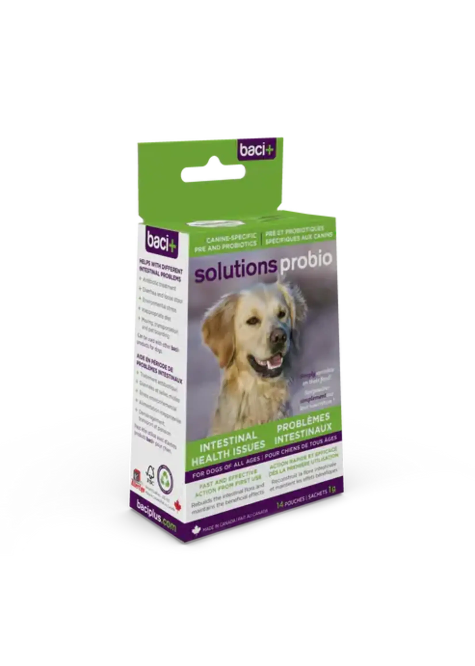 BACI BACI + SOLUTIONS PROBIO POUR CHIEN 14G