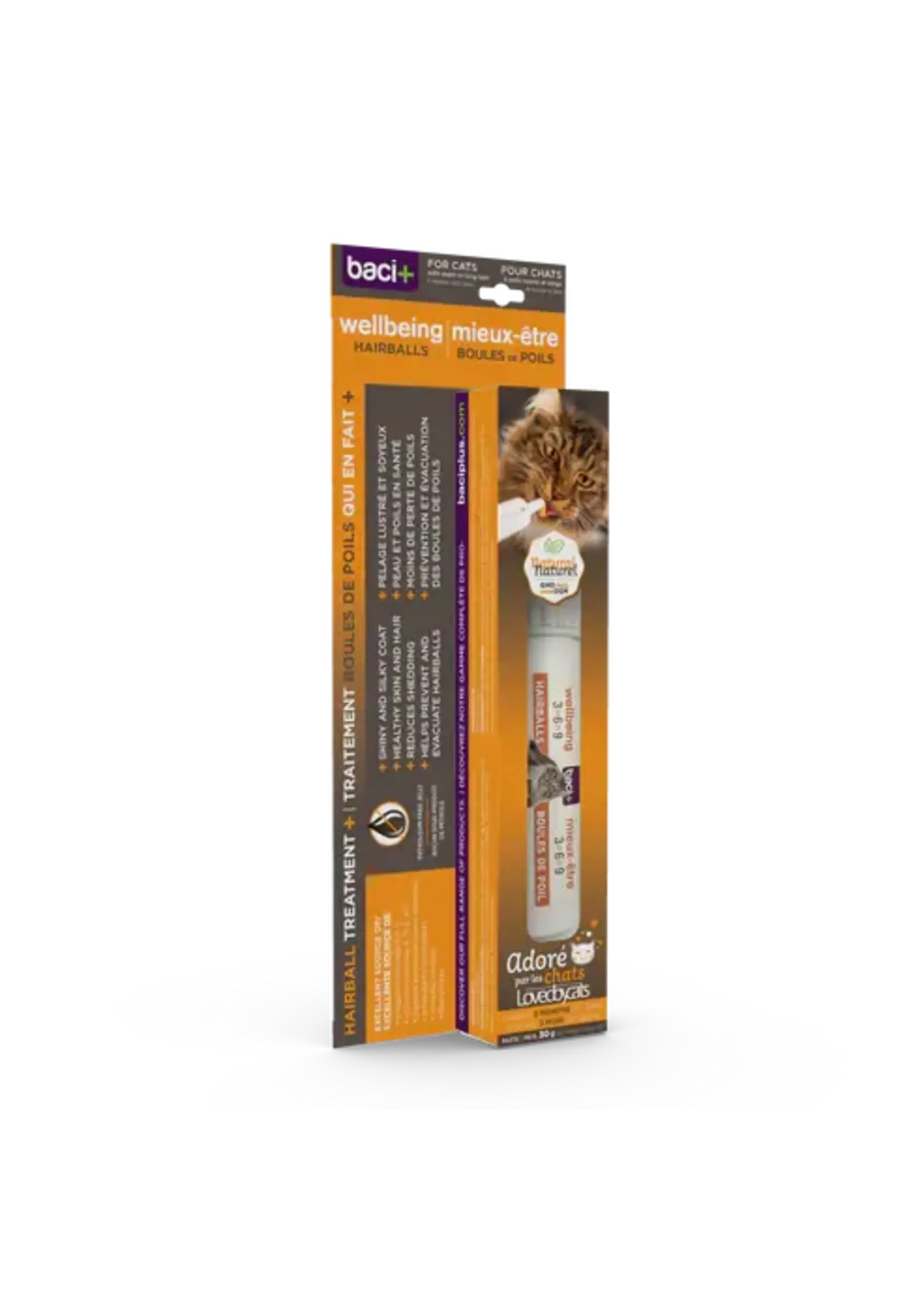 BACI BACI + TRAITEMENT POUR BOULE DE POILS 3-6-9 30G