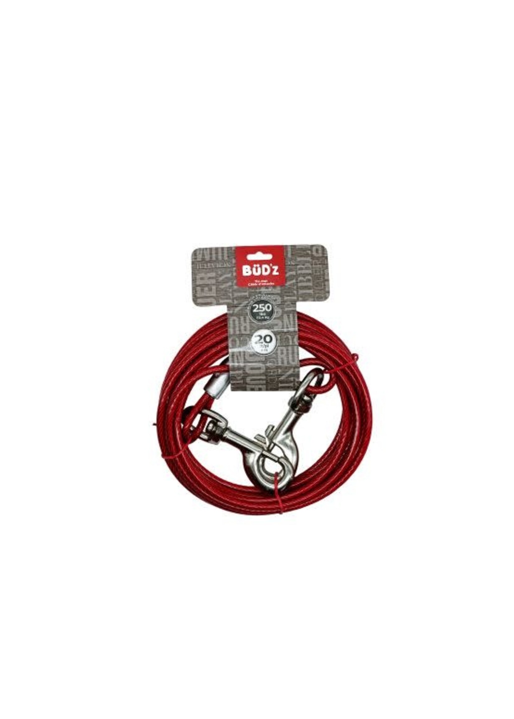 BUD'Z BUD'Z CABLE D ATTACHE JUSQU'A 250 LBS