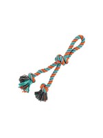BUD'Z BUD'Z JOUET DE CORDE DOUBLE AVEC 3 NOEUDS LARGE 23.5''