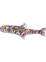 DUCKY WORLD JOUET CHAT POISSON MULTI COLOR HERBE 11''
