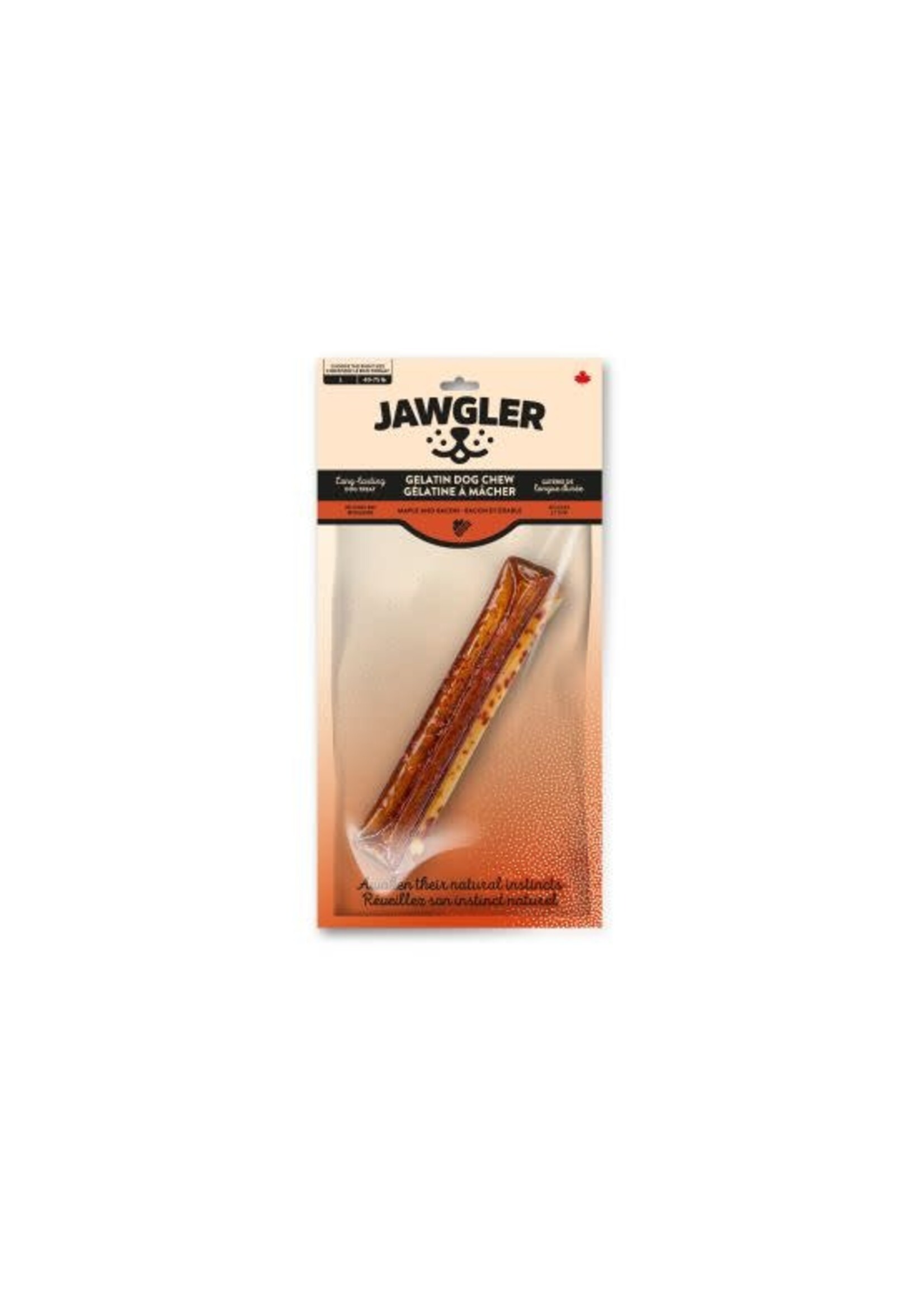 JAWGLER JAWGLER GÂTERIE DE GÉLATINE À MÂCHER - BACON & ÉRABLE, GRAND