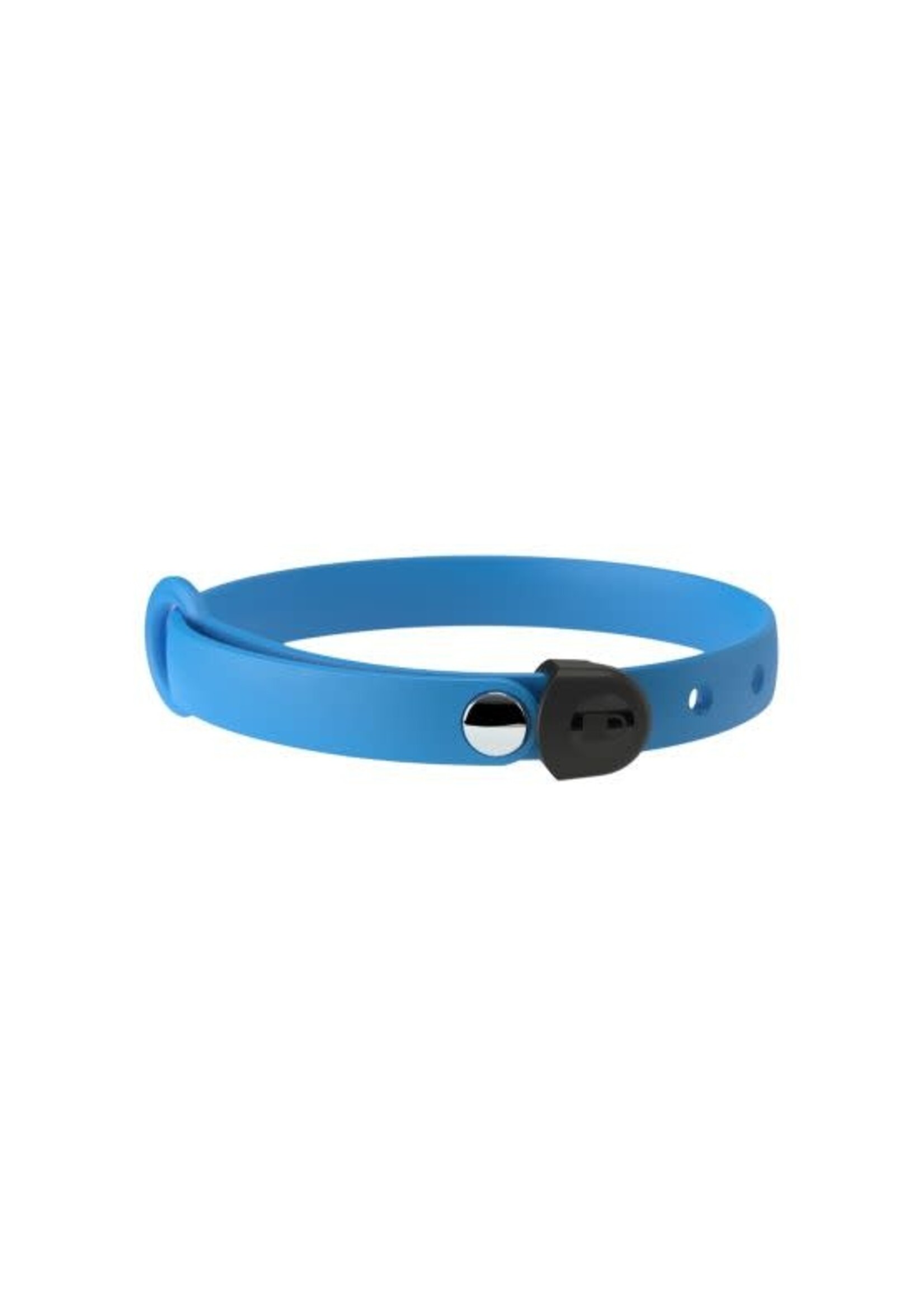 NUVUQ NUVUQ CHIEN COLLIER ELASTOMERE MINI BLEU