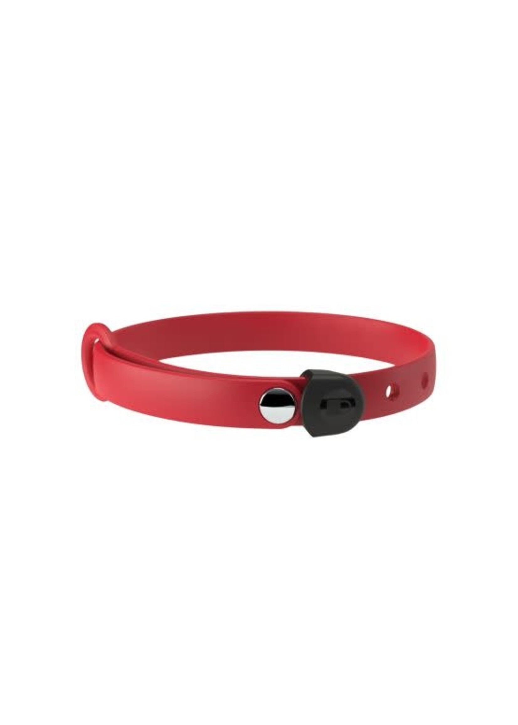 NUVUQ NUVUQ CHIEN COLLIER ELASTOMERE MINI ROUGE