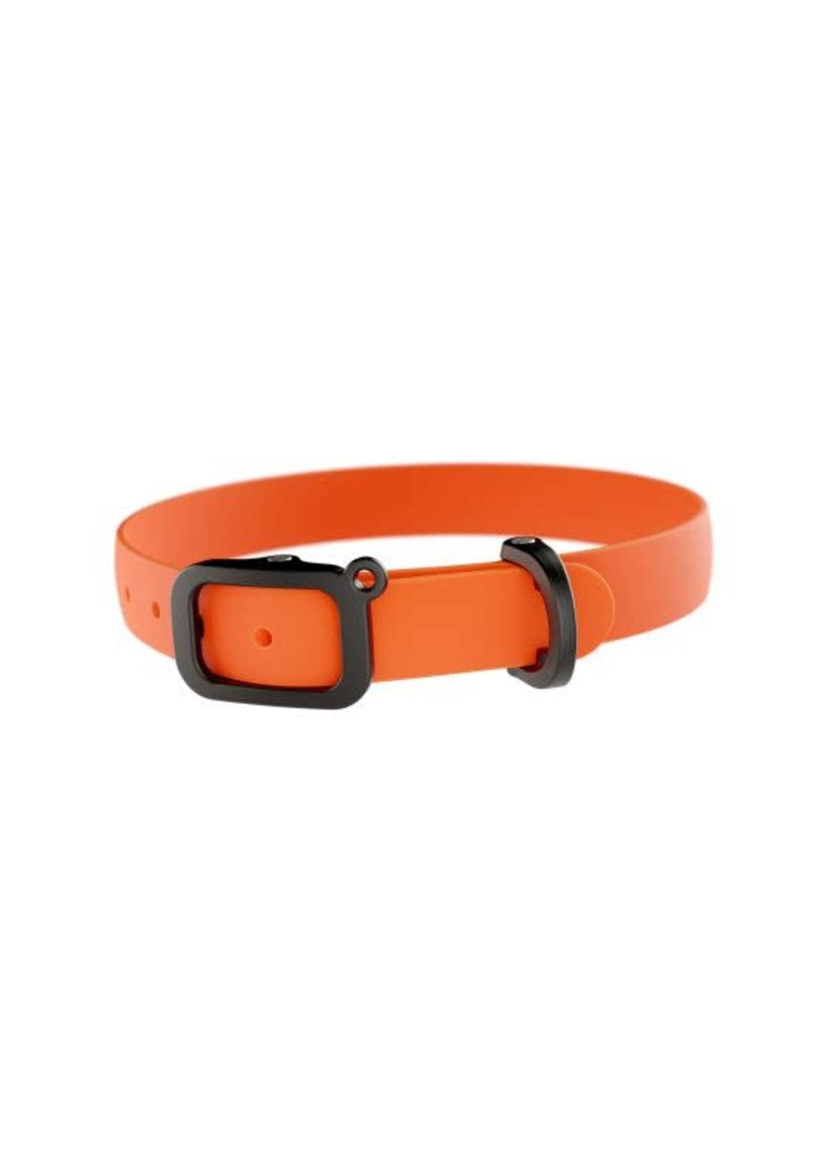 NUVUQ NUVUQ CHIEN COLLIER ELASTOMERE SMALL ORANGE
