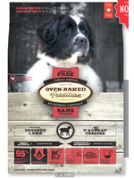 OVEN-BAKED OVEN BAKED CHIEN GRANDE RACE AGNEAU SANS GRAINS 11.33 KG