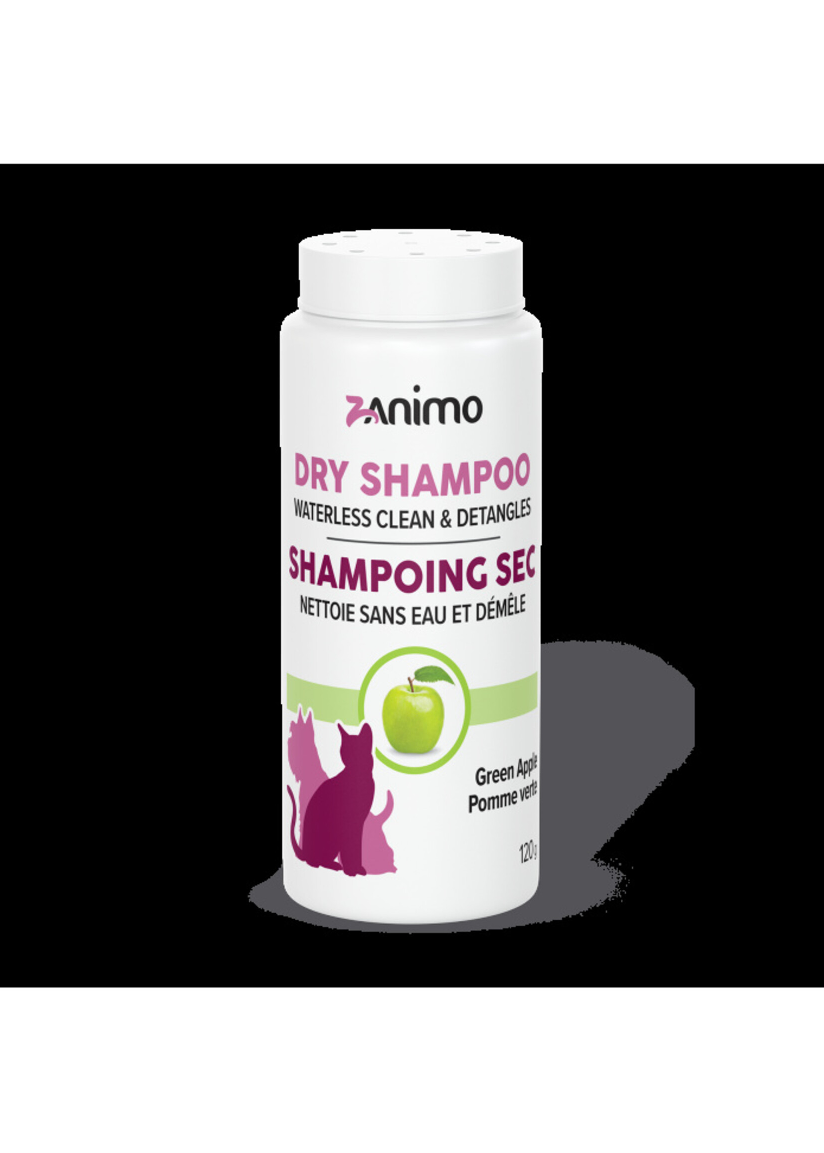 ZANIMO ZANIMO SHAMPOING SEC DEMELANT POMME VERTE 120 G