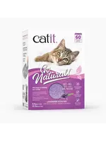 CATIT CATIT LITIERE AGGLOMERANTE COSSES POIS LAVANDE  5.6KG