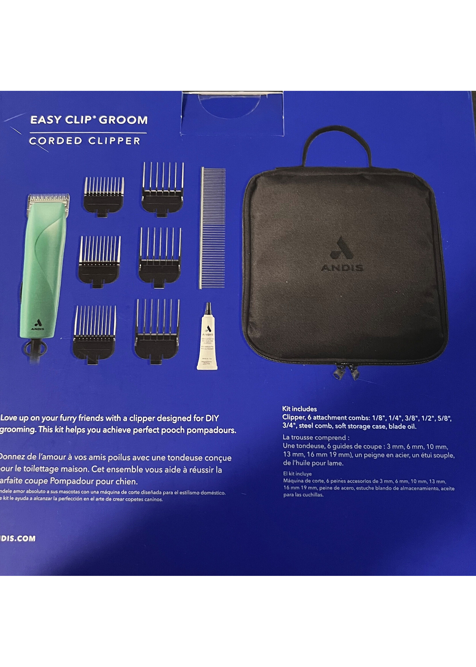 ANDIS TROUSE RASOIR  ANIMAL MBG-2