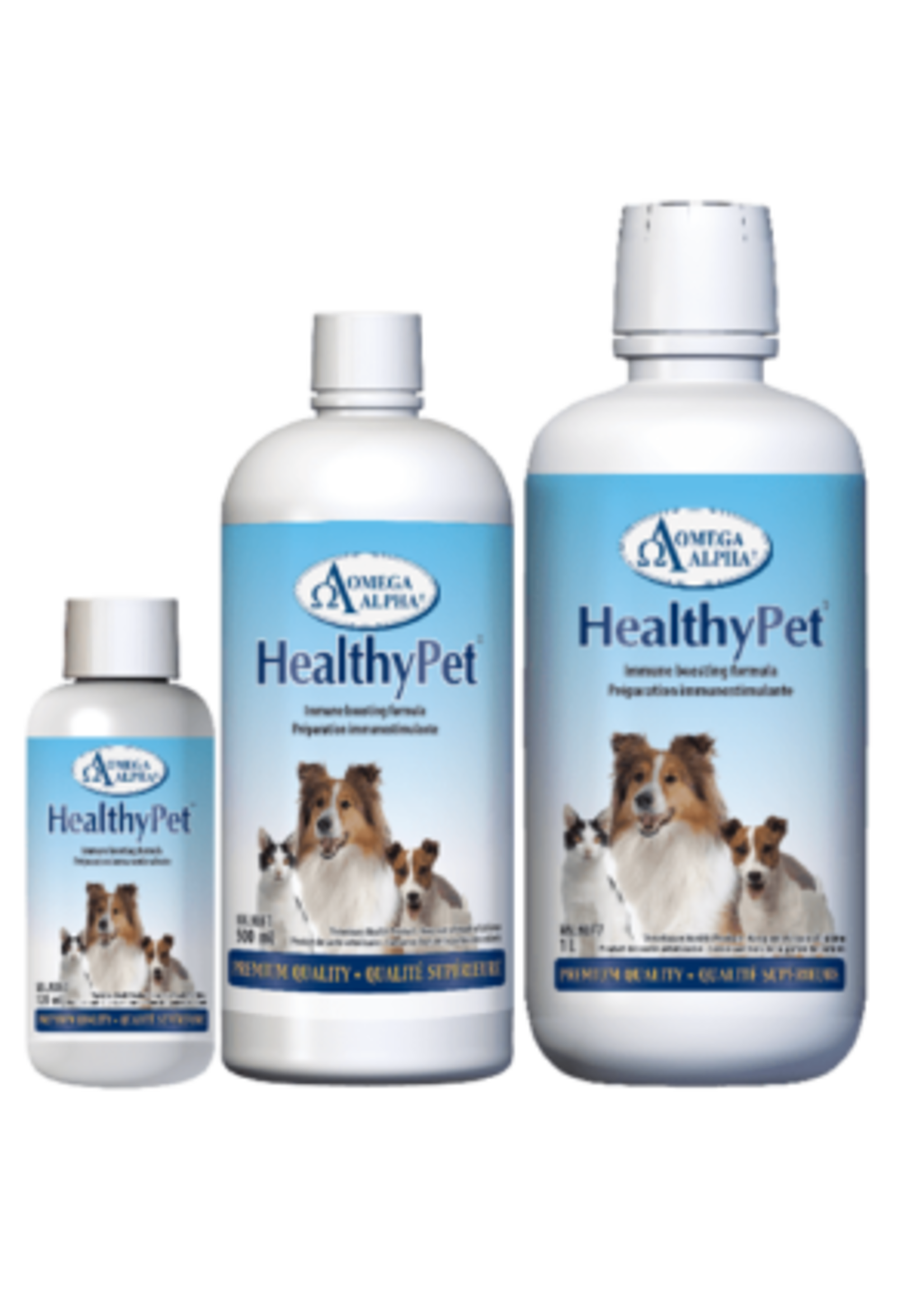 OMEGA ALPHA OMEGA ALPHA  CHIEN/CHAT HEALTHY PET 500ML