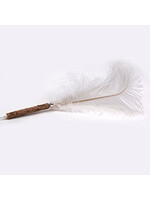 CAT LOVE BAGUETTE AVEC PLUME GÉANTE